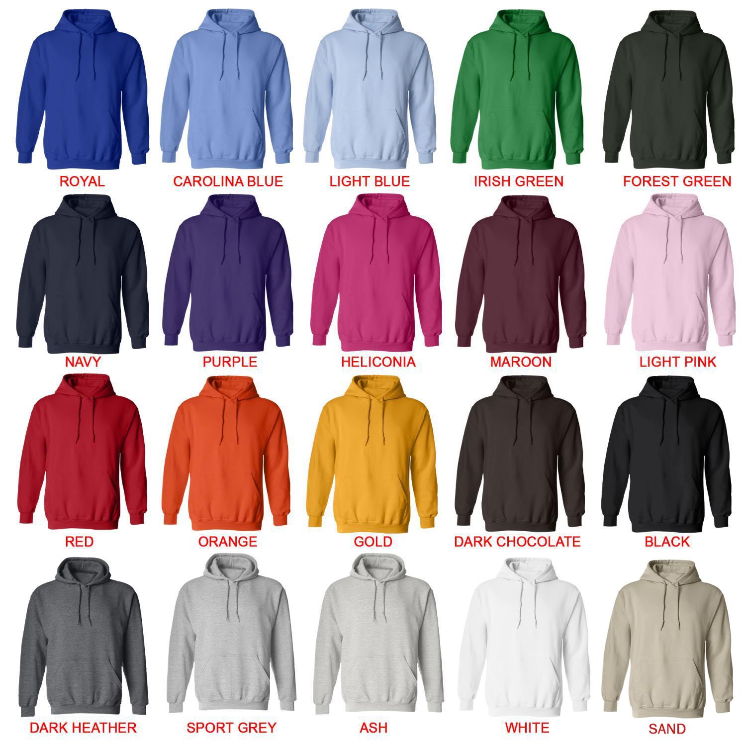 hoodie color chart - Kuromi UK Shop