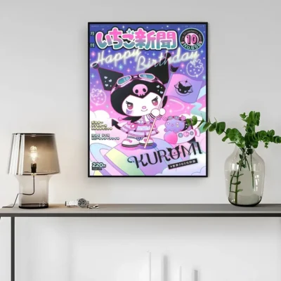 Japan Kuromi Wall Art