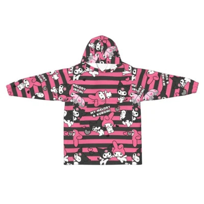 Kuromi Iconic Brat Snug Hoodie