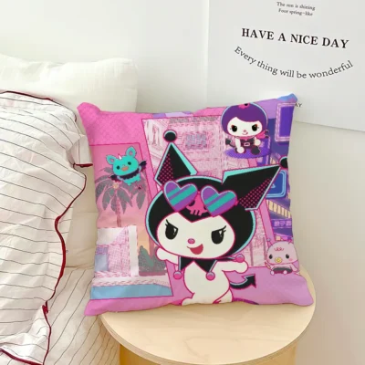 Kuromi Digital Art Pillow