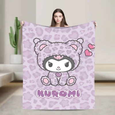 Kuromi Villain Era Blankets