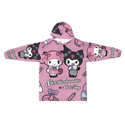 Kuromi Soft Grunge Queen Snug Hoodie