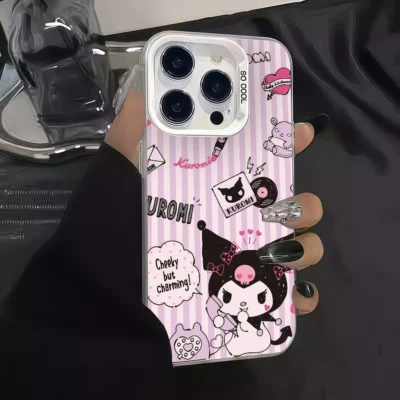 Kuromi Evil Ribbon Iphone Case