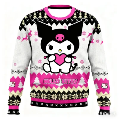 New Kuromi Ugly Christmas Sweater