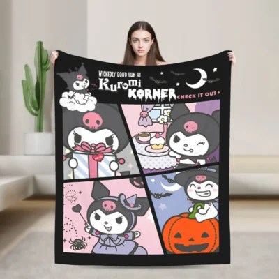 Kuromi Korner Blankets