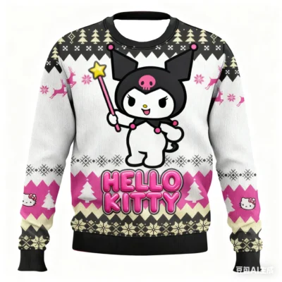 New Collection Kuromi Ugly Christmas Sweater