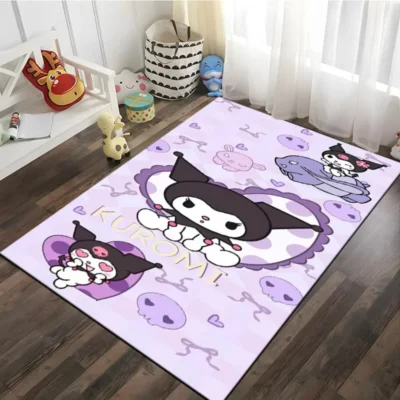 Kuromi Midnight Doll Rug