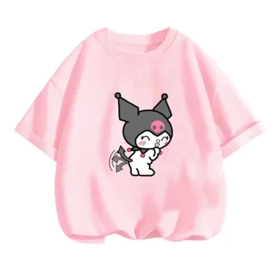 Kuromi Dark Cute Kids T-shirt