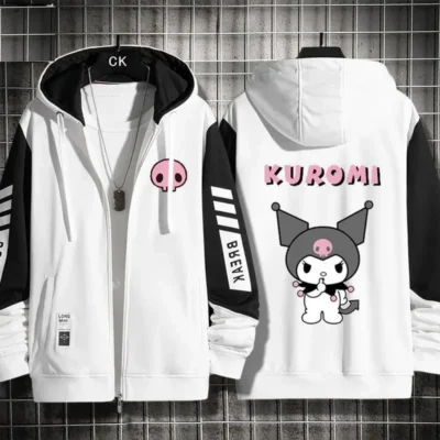 Drama Queen Kuromi Zipper Hoodie