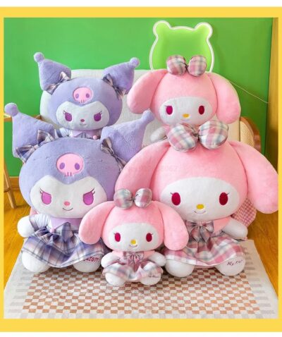 New Cherry Velvet Kuromi Plush Toy
