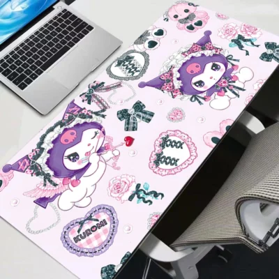Punk Princess Kuromi Large Mouse Pad