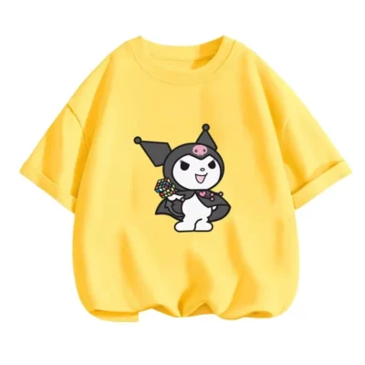 Kuromi Punk Princess Kids T-shirt