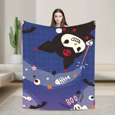 New Kuromi Savage Royal Blankets