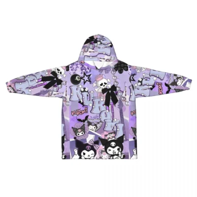 Kuromi Velvet Queen Snug Hoodie