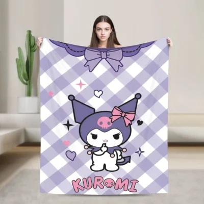 Kuromi Midnight Diva Blankets