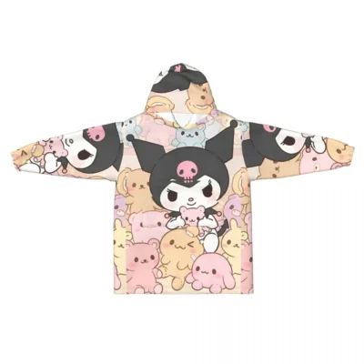 Kuromi Goth Candy Snug Hoodie