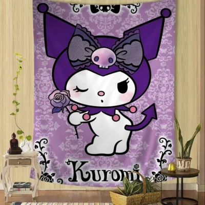 Kuromi Sass Queen Tapestry