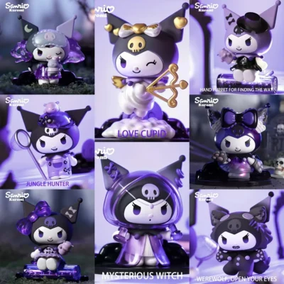 Blind Box Cartoon Kuromi Doll Lucky Divination Anime Series Figure