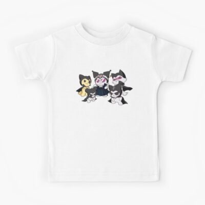 Kuromi Sweet Darkness Kids T-shirt