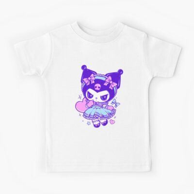Tender Bunny With Dress Kids T-shirt