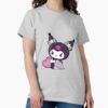 ssrcoclassic teewomens 02heather greyfrontproduct squarex1000 12 - Kuromi UK Shop