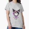 ssrcoclassic teewomens 02heather greyfrontproduct squarex1000 17 - Kuromi UK Shop