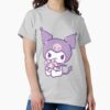 ssrcoclassic teewomens 02heather greyfrontproduct squarex1000 2 - Kuromi UK Shop