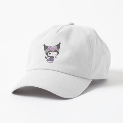 Neon Mischief Kuromi Cap