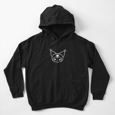 A Cybertribal Character Kuromi Hello Kitty Kids Hoodie