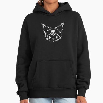 A Cybertribal Character Kuromi Hello Kitty Hoodie