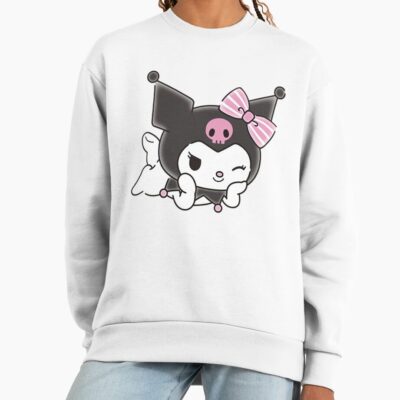 Cute Kuromi Lying Sweatshirt