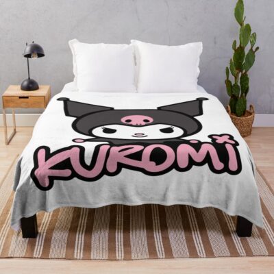 Kuromi Sweet Darkness Throw Blanket