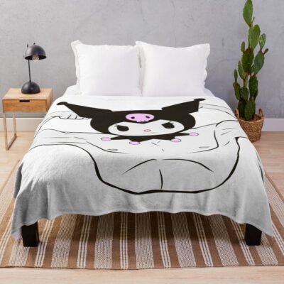 Kouromi Lean Bod Throw Blanket