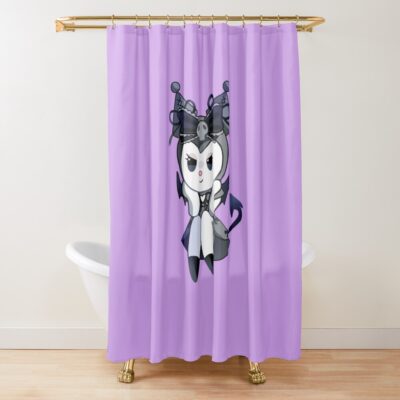 Alternative Doll Kuromi Shower Curtain