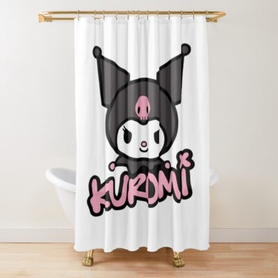 Kuromi Sweet Darkness Shower Curtain