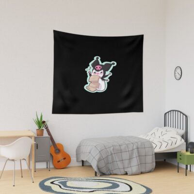 Kuromi Sticker Tapestry