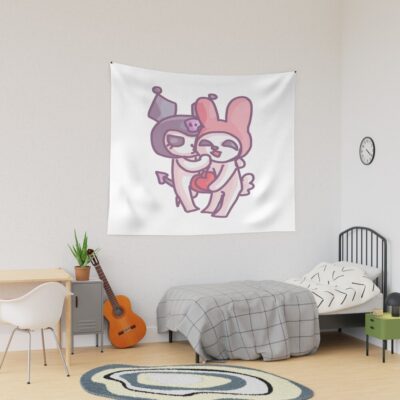 New My Melody And Kuromi Tapestry