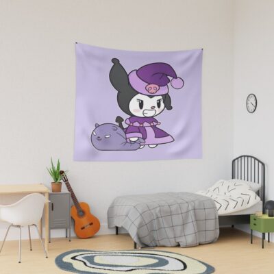 Santa Kuromi Tapestry