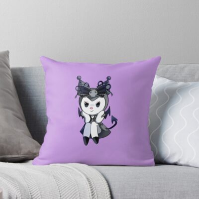Alternative Doll Kuromi Throw Pillow