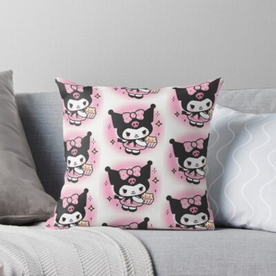 Kuromi Cute Throw Pillow